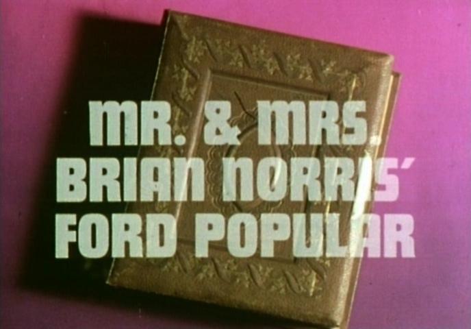 Mr. and Mrs. Brian Norris' Ford Popular